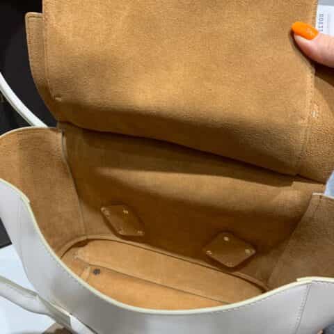 Bottega Veneta葆蝶家 Arco 33 平纹石膏白580725