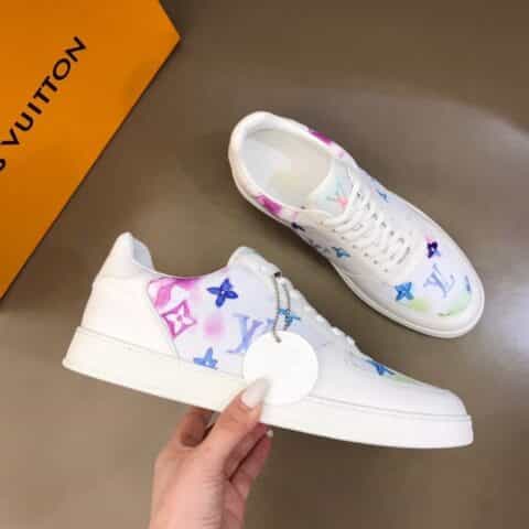 LV/路易威登 2021水墨系列新品男士高端休闲运动鞋