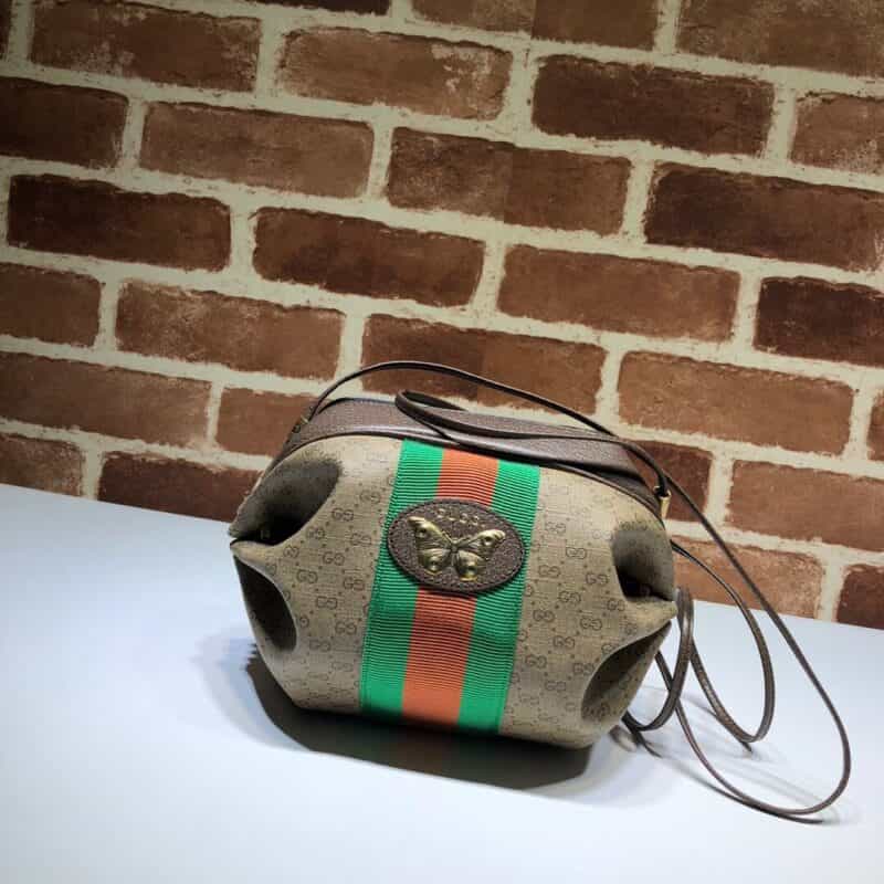 GUCCI古驰蝴蝶装饰GG迷你单肩包564582