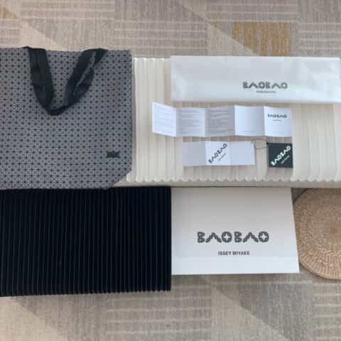 三宅一生IsseyMiyake BAOBAOKURO 运动系列 男女通用托特包AG161
