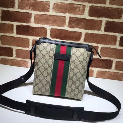 GUCCI古驰双G帆布单肩包471454