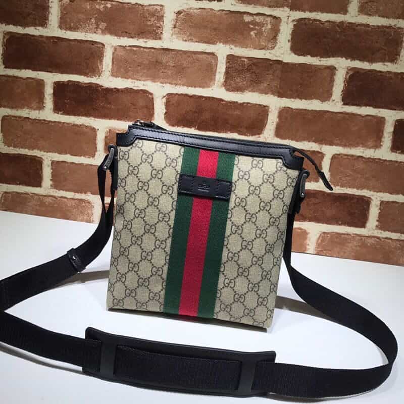 GUCCI古驰双G帆布单肩包471454