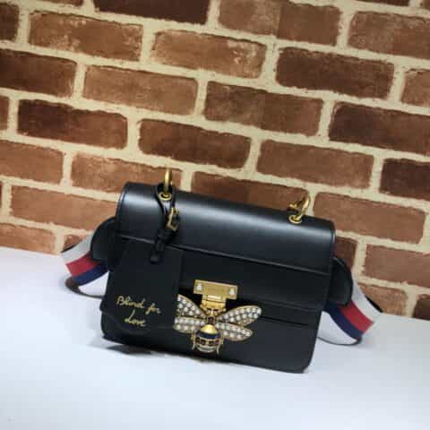 GUCCI古驰小号玛格丽特小蜜蜂单肩斜挎女包476542