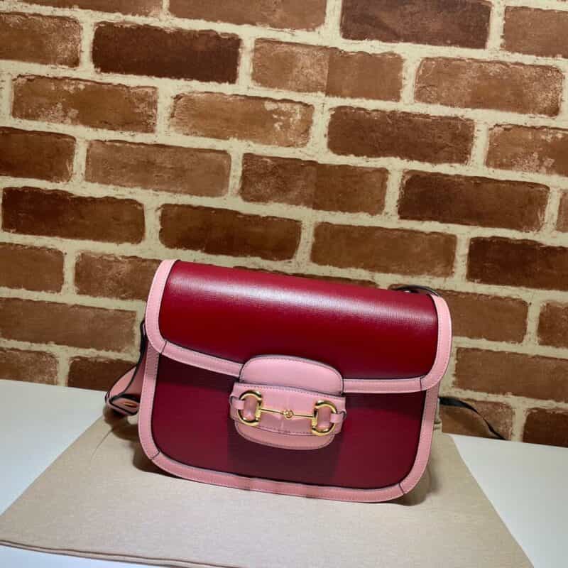 GUCCI古驰马衔扣1955系列小号肩背包602204