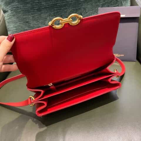 Saint laurent Ysl Le Maillon 24CM 肩背包 649795爱神红