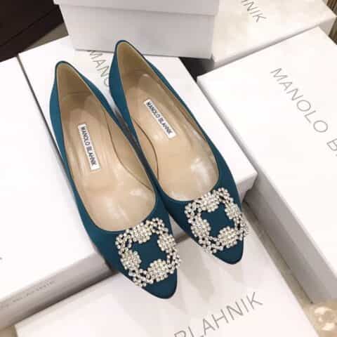 【Manolo Blahnik】最新升级版—永经恒典款女士平底鞋高跟鞋