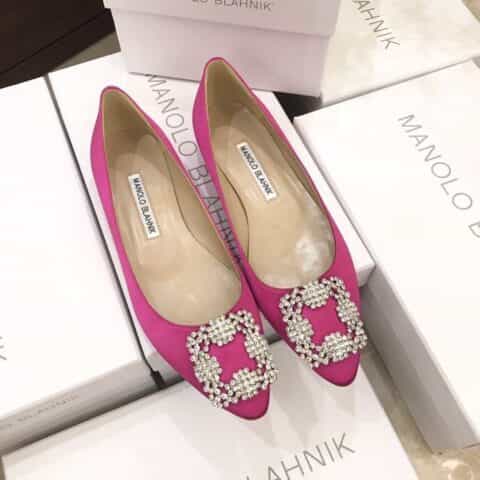 【Manolo Blahnik】最新升级版—永经恒典款女士平底鞋高跟鞋