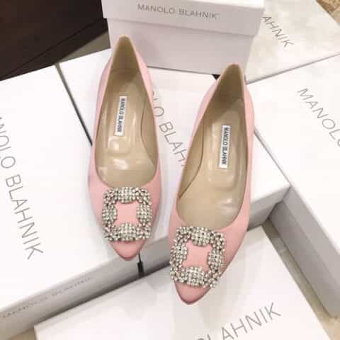 【Manolo Blahnik】最新升级版—永经恒典款女士平底鞋高跟鞋