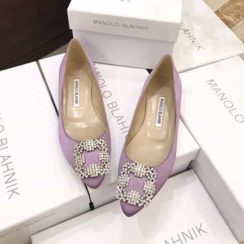 【Manolo Blahnik】最新升级版—永经恒典款女士平底鞋高跟鞋