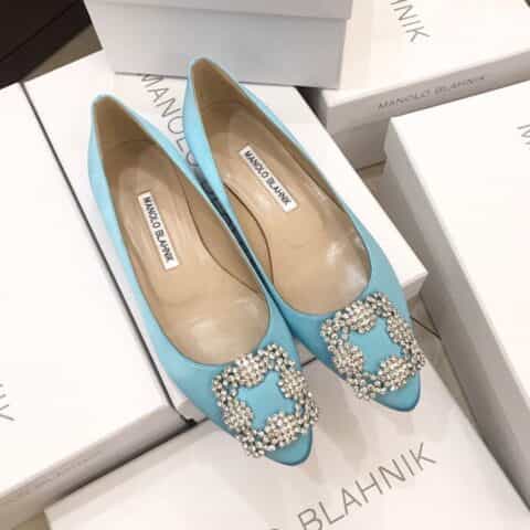 【Manolo Blahnik】最新升级版—永经恒典款女士平底鞋高跟鞋