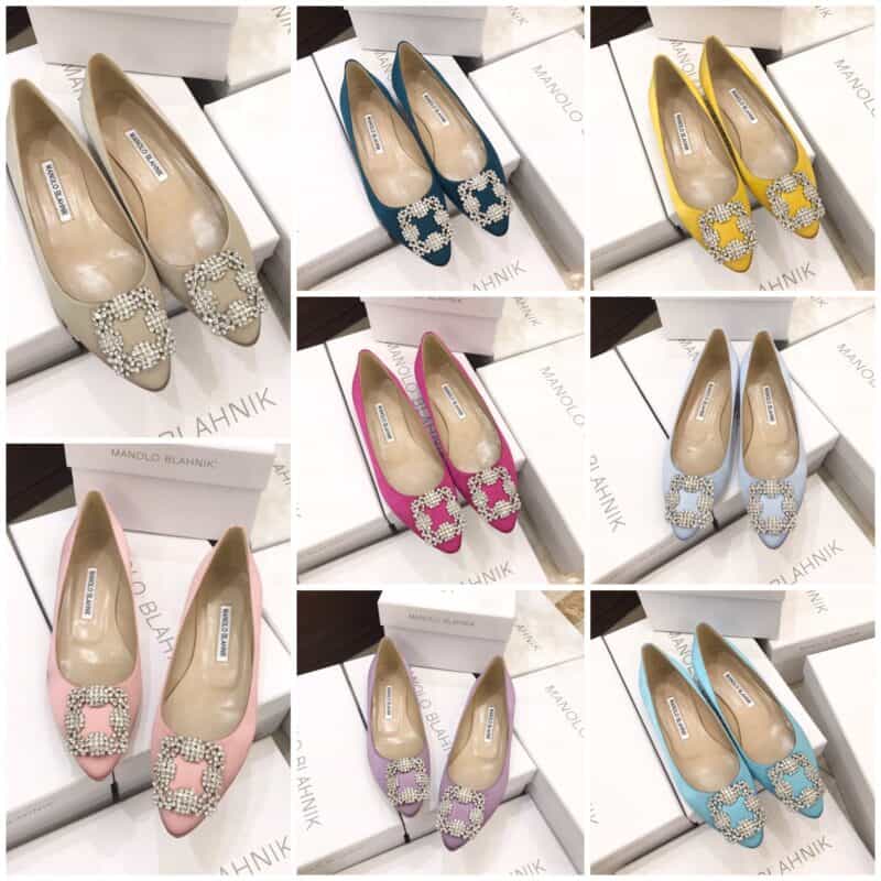 【Manolo Blahnik】最新升级版—永经恒典款女士平底鞋高跟鞋