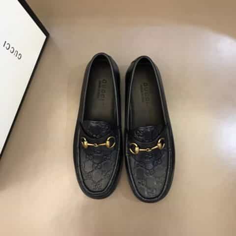 Gucci古驰 进口头层牛皮,水染头层牛里G家高端男士商务休闲皮鞋