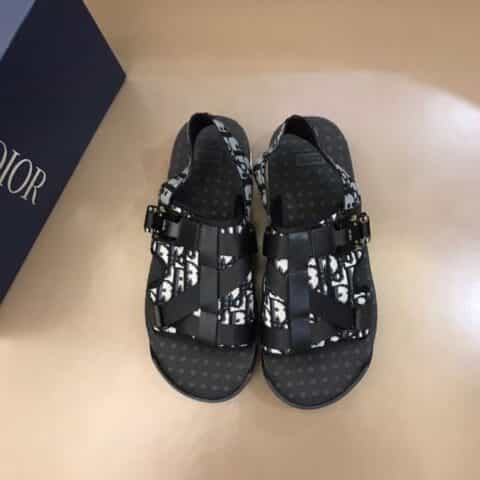 DIOR迪奥 D~家传统精湛工艺高端男士凉拖鞋
