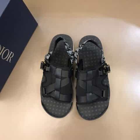 DIOR迪奥 D~家传统精湛工艺高端男士凉拖鞋