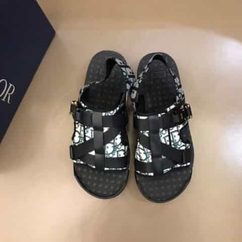 DIOR迪奥 D~家传统精湛工艺高端男士凉拖鞋