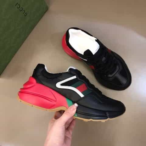 Gucci古驰 原单顶级版德国设备最新5D G家经典情侣老爹鞋