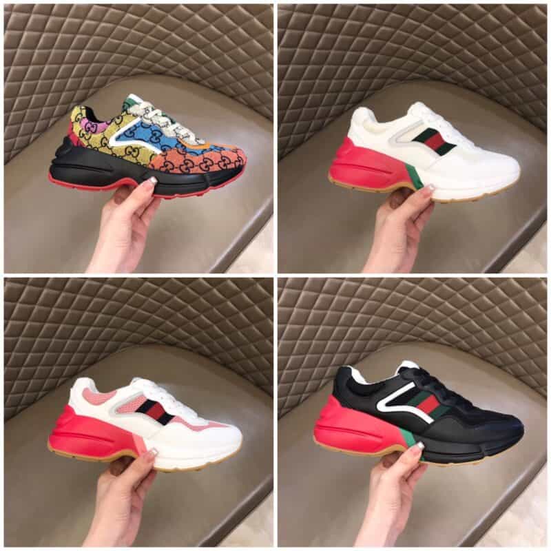 Gucci古驰 原单顶级版德国设备最新5D G家经典情侣老爹鞋