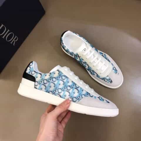 DIOR迪奥 原版牛皮绒面革新款 B01 运动鞋