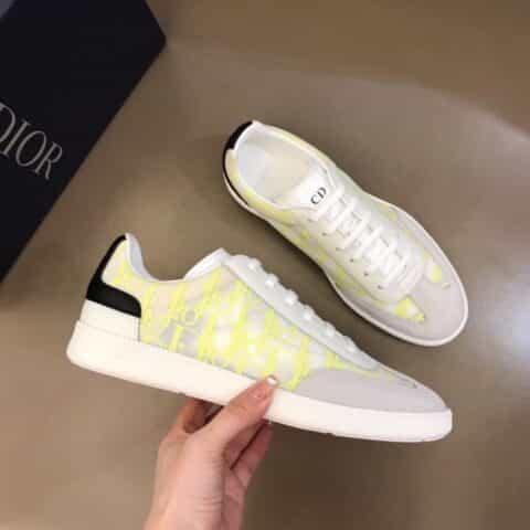 DIOR迪奥 原版牛皮绒面革新款 B01 运动鞋
