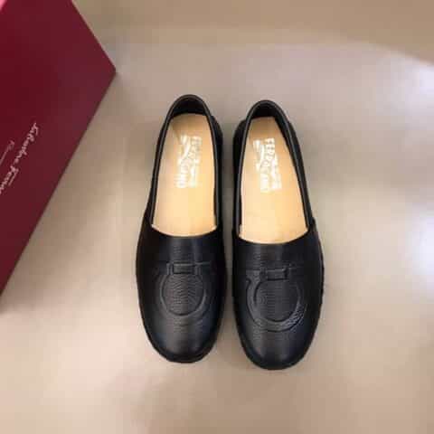 Ferragamo 菲拉格慕 2021高端GANCINI男士休闲乐福鞋