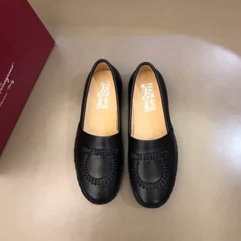 Ferragamo 菲拉格慕 2021高端GANCINI男士休闲乐福鞋