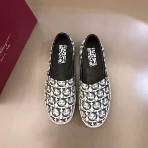 Ferragamo 菲拉格慕 2021高端GANCINI男士休闲乐福鞋