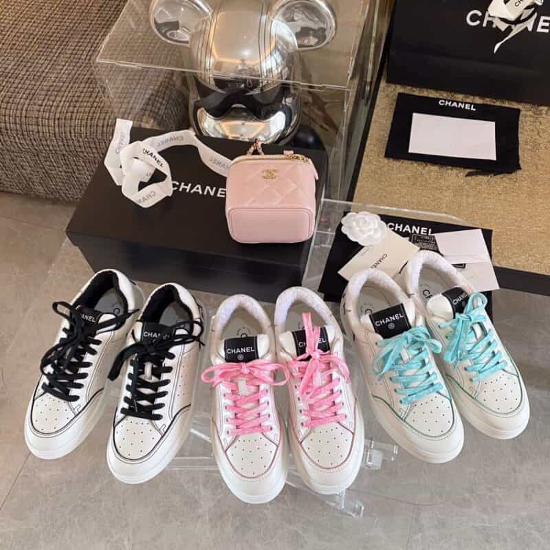 chanel香奈儿 𝟐𝟎𝟐𝟏春夏新品 撞色运动鞋