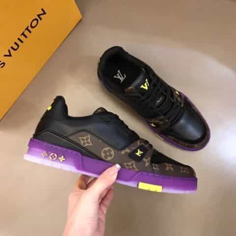 LV/路易威登 2021春夏新配色男士Trainer运动鞋