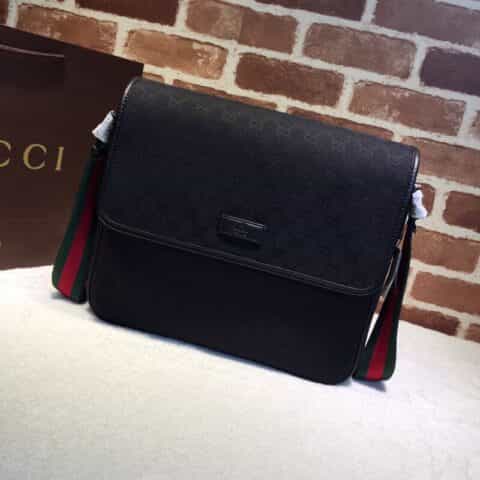 GUCCI古驰双G高级人造帆布单肩包233052