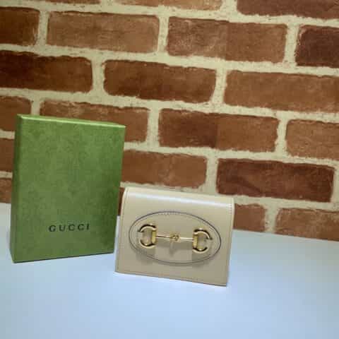 GUCCI古驰马衔扣1955系列卡包621887