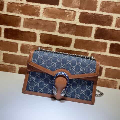 GUCCI古驰GG Denim系列Dionysus系列小号肩背包400249