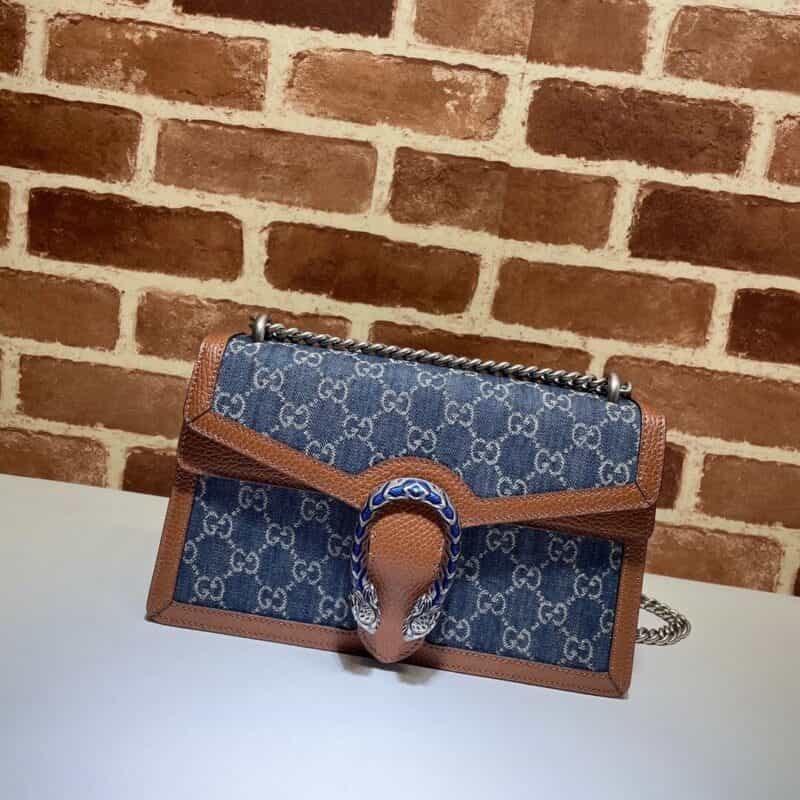 GUCCI古驰GG Denim系列Dionysus系列小号肩背包400249