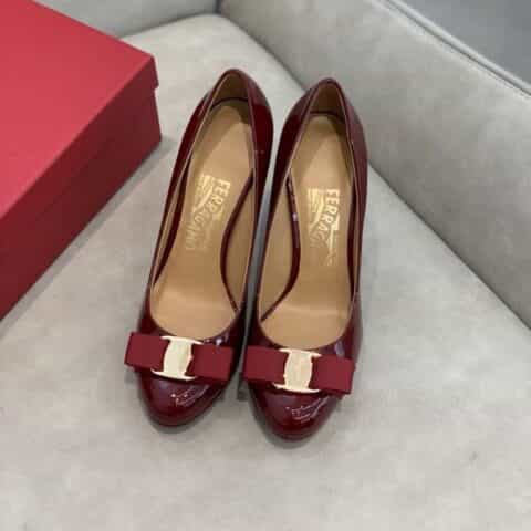 SF salvatore Ferraga*o 菲拉*慕防水台高跟鞋