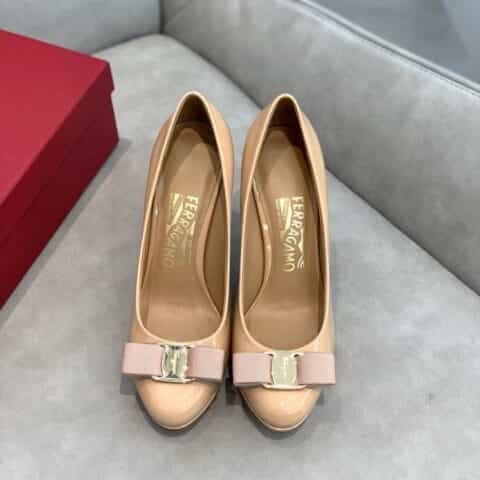 SF salvatore Ferraga*o 菲拉*慕防水台高跟鞋