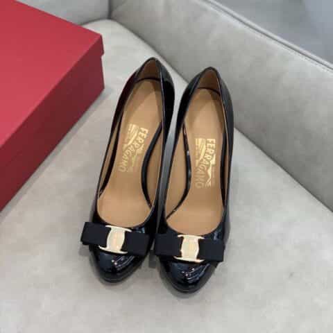 SF salvatore Ferraga*o 菲拉*慕防水台高跟鞋