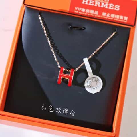 王朝的血统 爱马仕HERMES H项链