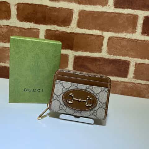 GUCCI古驰马衔扣1955系列卡包658549
