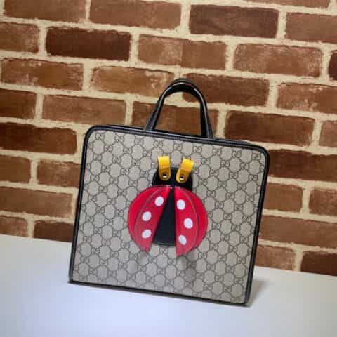 GUCCI古驰儿童瓢虫托特包664083