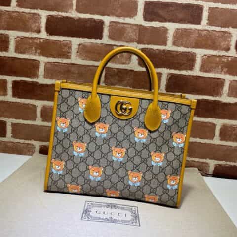 GUCCI古驰小熊图案托特包660531