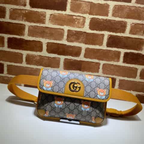 GUCCI古驰小熊图案腰包647817