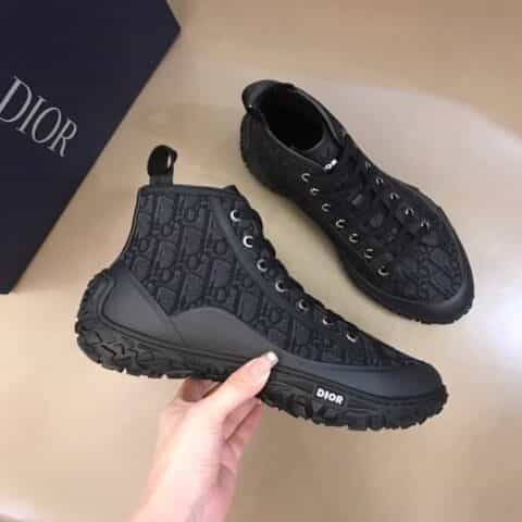DIOR迪奥 2021新品原单品质 B28 Oblique 印花高帮情侣运动鞋