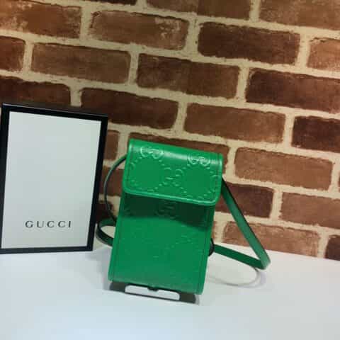 GUCCI古驰GG印花压纹迷你手袋625571