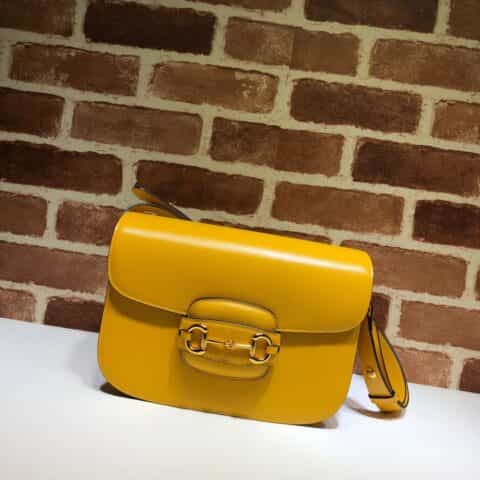 GUCCI古驰马衔扣1955系列肩背包602204