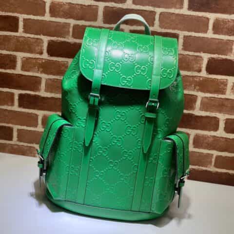 GUCCI古驰GG印花压纹背包625770