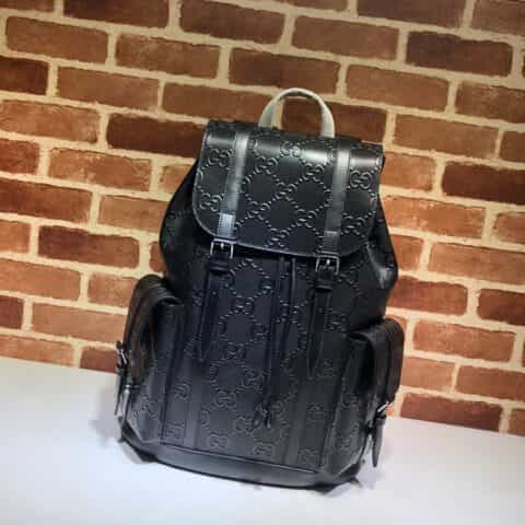 GUCCI古驰GG印花压纹背包625770