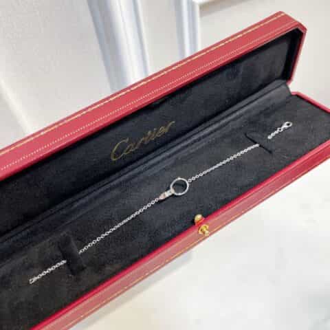 CARTIER卡地亚LOVE系列双环手链