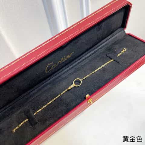 CARTIER卡地亚LOVE系列双环手链