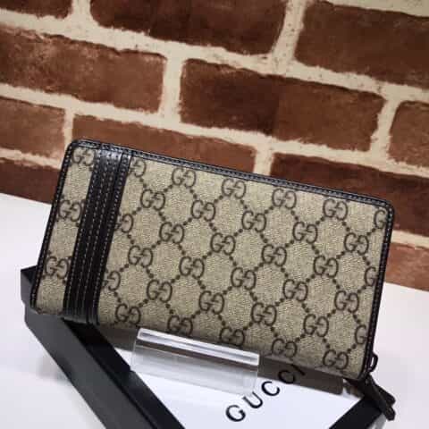 GUCCI古驰双G帆布男士钱夹291105