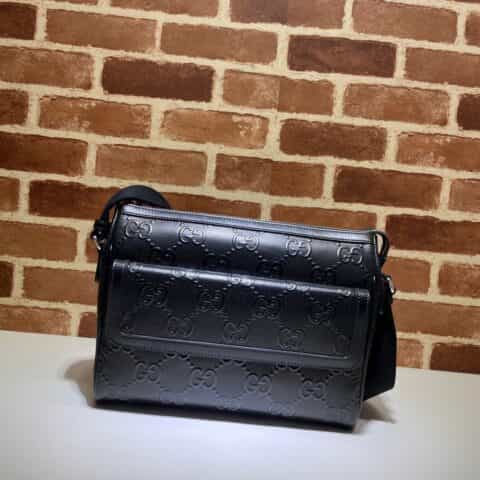 GUCCI古驰GG印花压纹邮差包658565