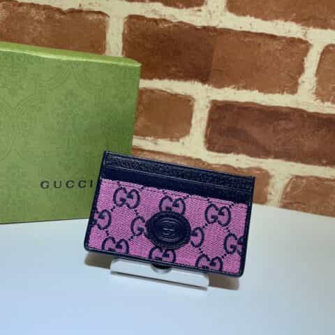 GUCCI古驰双G帆布卡包659601